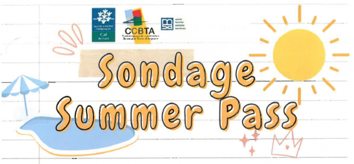 Sondage Summer Pass de la CCBTA