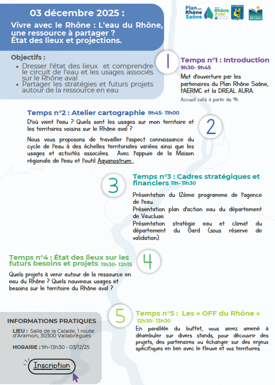 Forum des acteurs du Plan Rhône